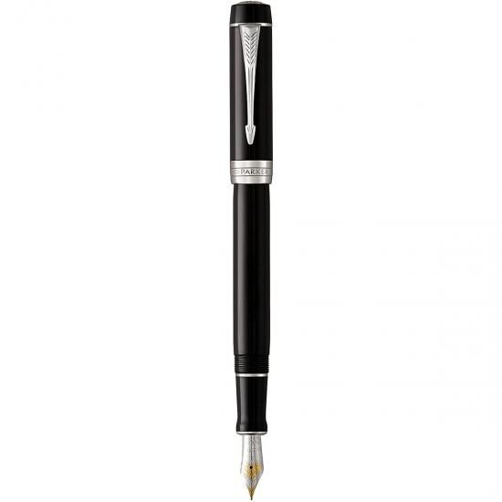 DUOFOLD デュオフォールド クラシック ブラックCT センテニアル万年筆 F（1931365）18金ペン先