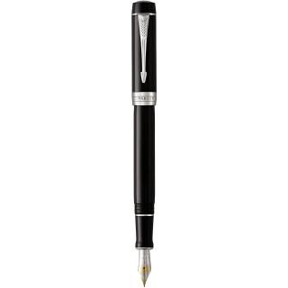 DUOFOLD デュオフォールド クラシック ブラックCT センテニアル万年筆 F（1931365）18金ペン先