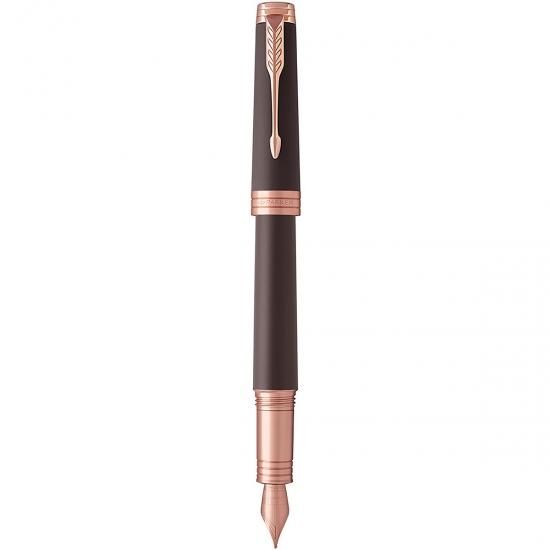 PARKER PREMIER パーカー プリミエ ソフトブラウンPGT 万年筆 F（1931405）18金ペン先