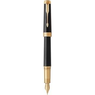 PARKER PREMIER パーカー プリミエ ラックブラックGT 万年筆 F（1931409）18金ペン先
