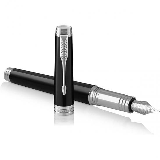 PARKER PREMIER パーカー プリミエ ラックブラックCT 万年筆 F（1931413）18金ペン先