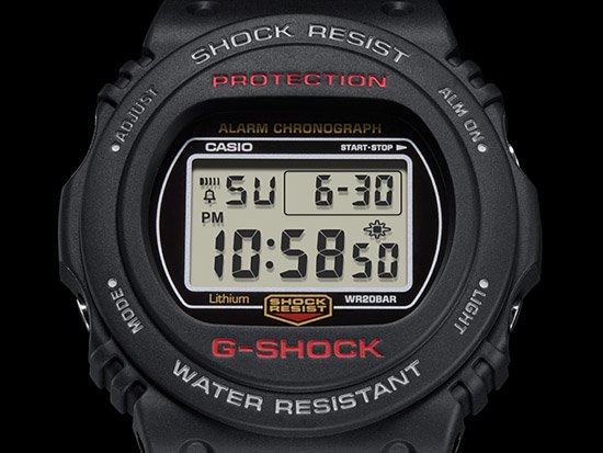 G-SHOCK BASIC DW-5750E-1JF