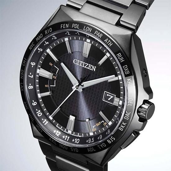 CB0215-51E CITIZEN シチズン アテッサ ACT Line ブラックチタンシリーズ