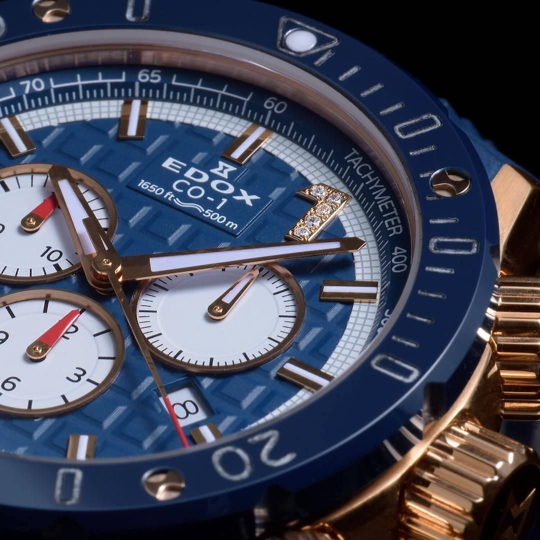  【世界限定300本】 10221-37RBU9-BUIDR9 EDOX エドックス クロノオフショア1 クロノグラフ リミテッドエディション