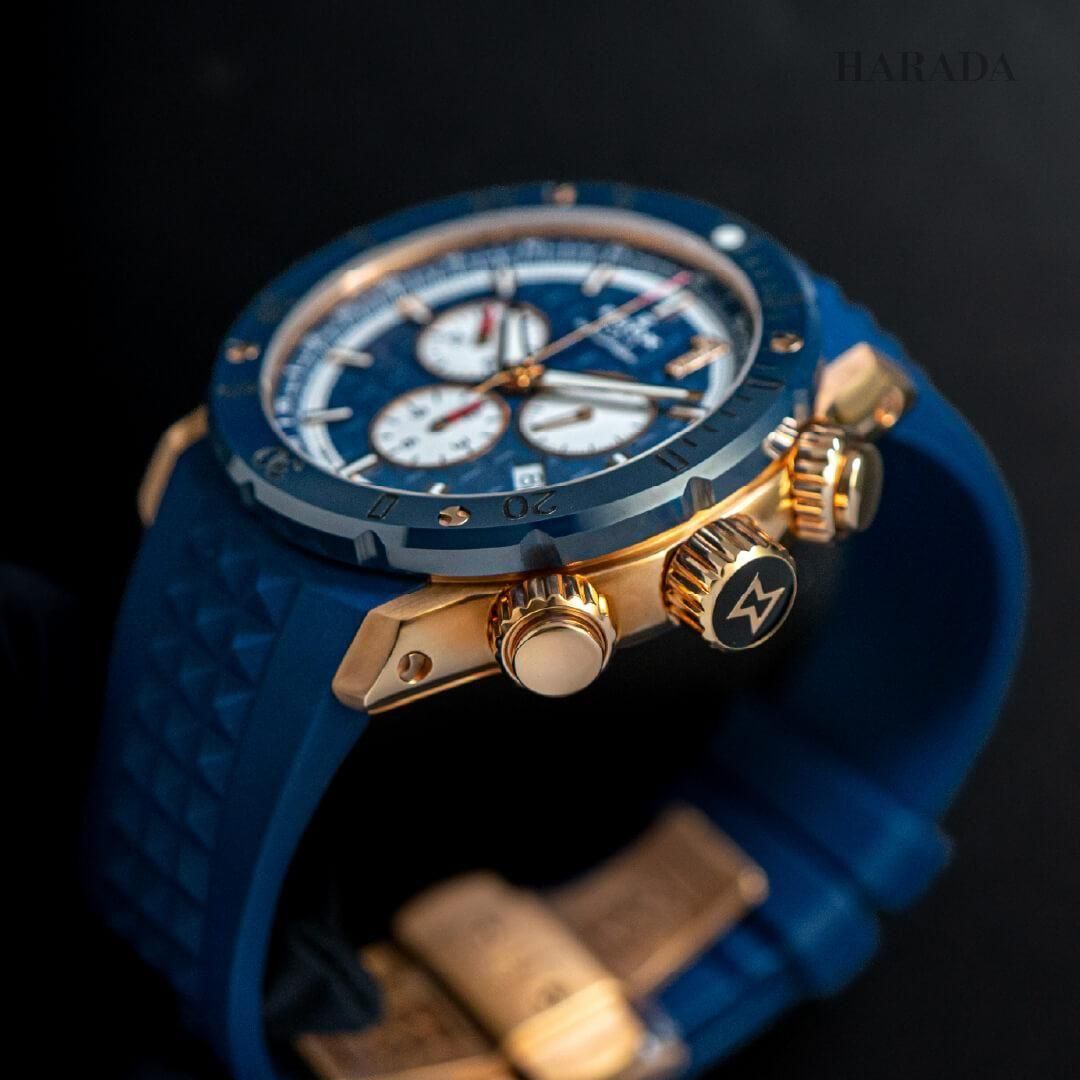 【世界限定300本】 10221-37RBU9-BUIDR9 EDOX エドックス クロノオフショア1 クロノグラフ リミテッドエディション