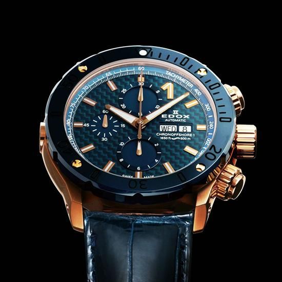 01122-37RBU3-BUIR3-L EDOX エドックス クロノオフショア1 クロノグラフ オートマティック