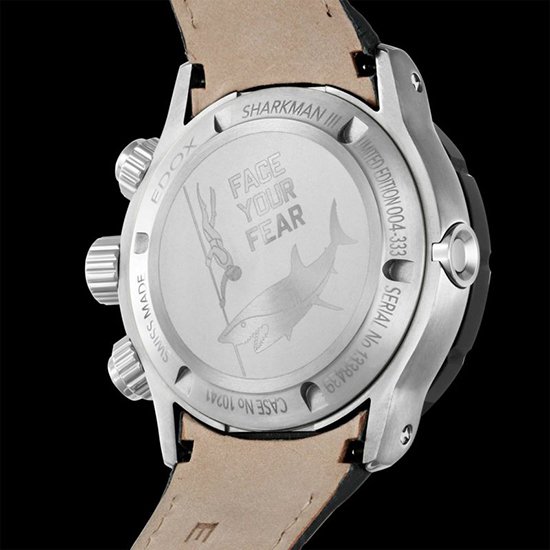 EDOX エドックス クロノオフショア1 シャークマン? クロノグラフ リミテッドエディション 10241-TIB-NIN