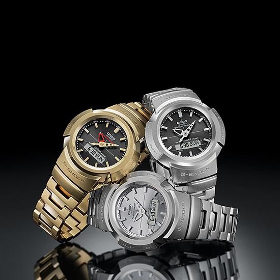 チ*ん様 ⭐️翌日発送【美品】g-shockアナログ AWM-500D-1A8J G-SHOCK Gショック ジーショック AWM-500シリーズ フルメタル
