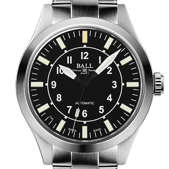 BALL WATCH ボールウォッチ エンジニア アビエーター NM2182C-S11J-BK