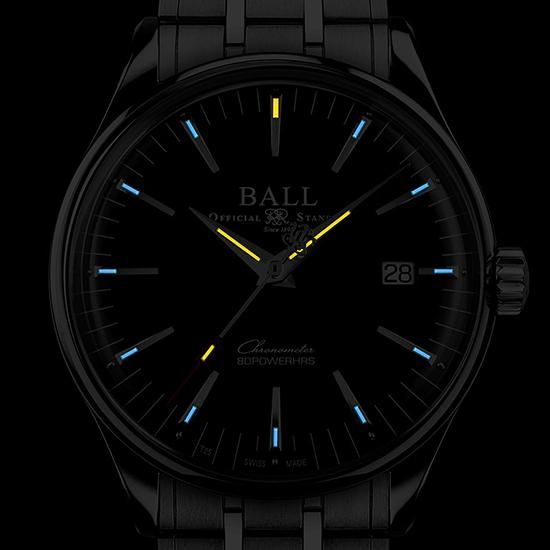 BALL WATCH ܡ륦å ȥ쥤ޥ ޥ˥ե奢 80 NM3280D-S1CJ-BK