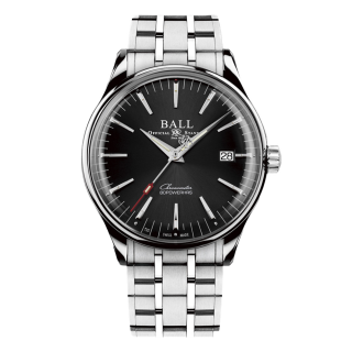 BALL WATCH ボールウォッチ トレインマスター マニュファクチュア 80 NM3280D-S1CJ-BK
