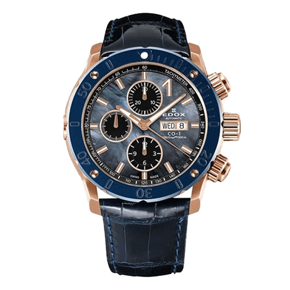 【世界限定150本】 01122-37RBU3-NANIR-L EDOX エドックス クロノオフショア1 クロノグラフ オートマティック