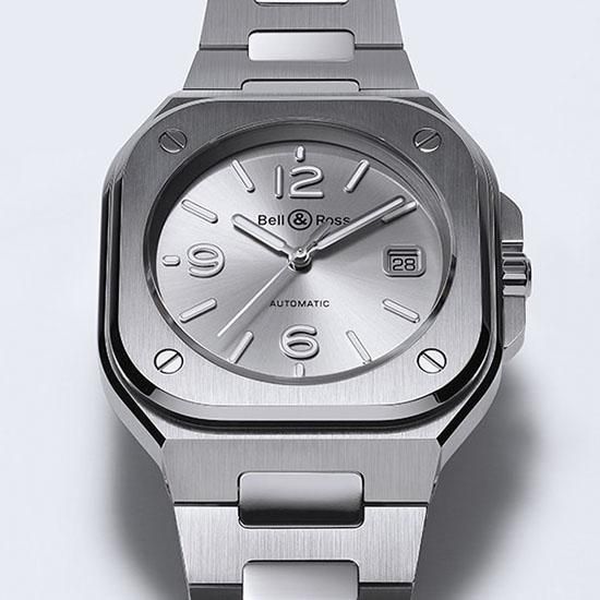 BR05A-GR-ST/SST Bell & Ross ベル&ロス BR-05 グレースチール