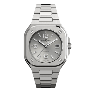 BR05A-GR-ST/SST グレースチール Bell & Ross ベル&ロス インストゥルメント BR05