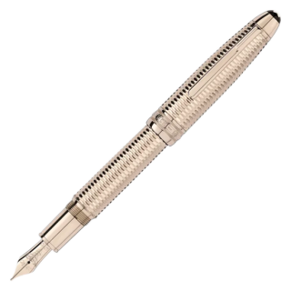 MONTBLANC モンブラン マイスターシュテュック ジオメトリー ソリテール シャンパンゴールド ル・グラン 万年筆 MB118101