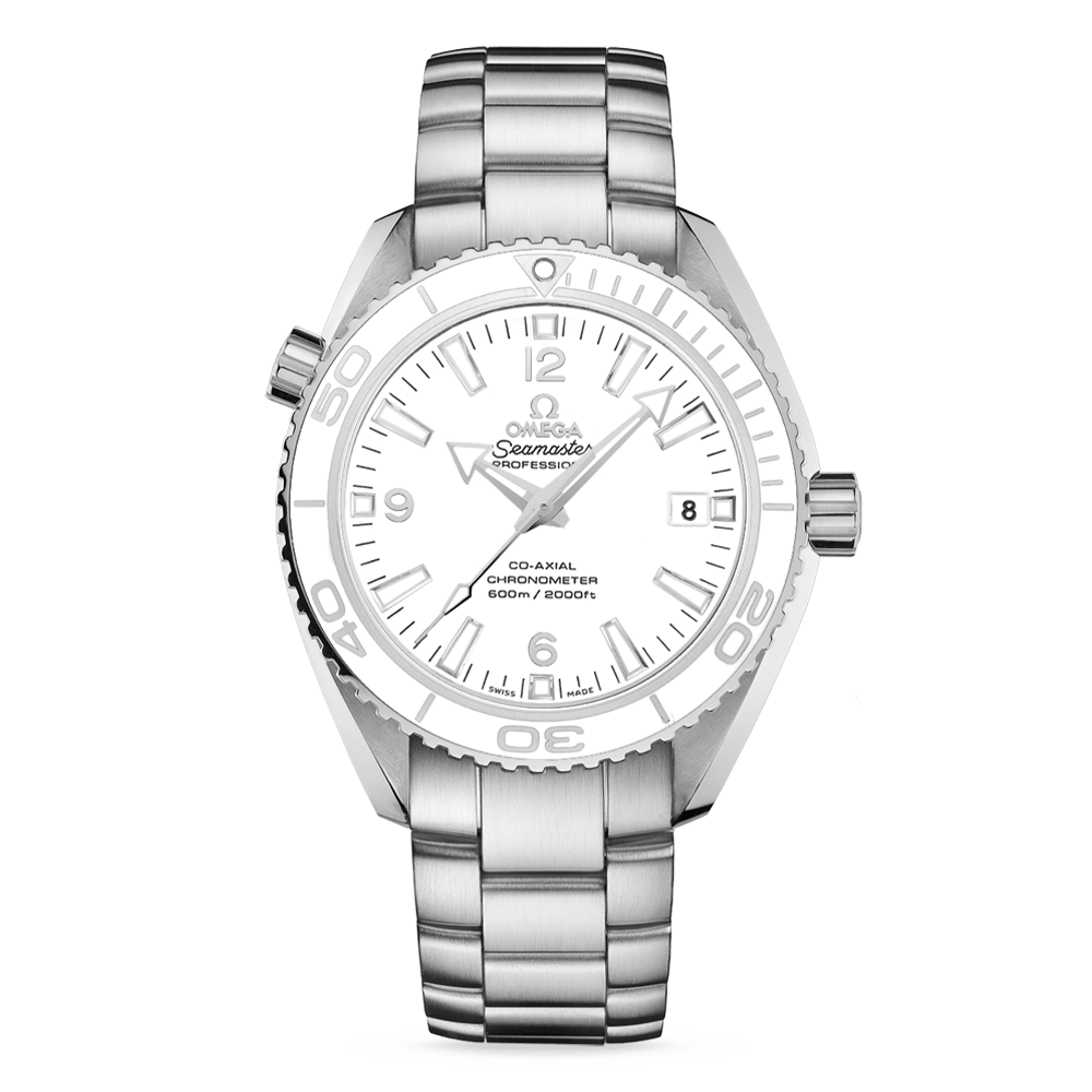 Planet Ocean 600M Seamaster Steel Chronometer Watch 215.30