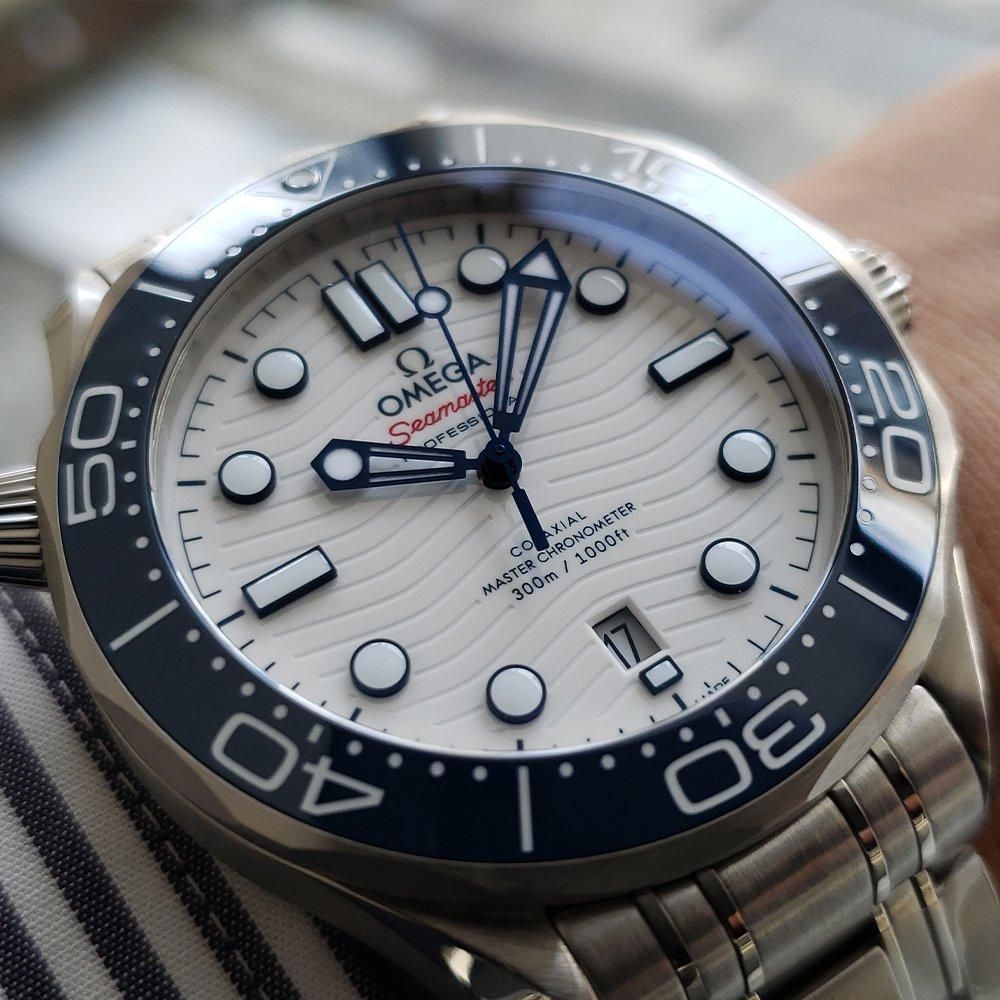 522.30.42.20.04.001 OMEGA オメガ シーマスター ダイバー 300M 42MM 東京2020