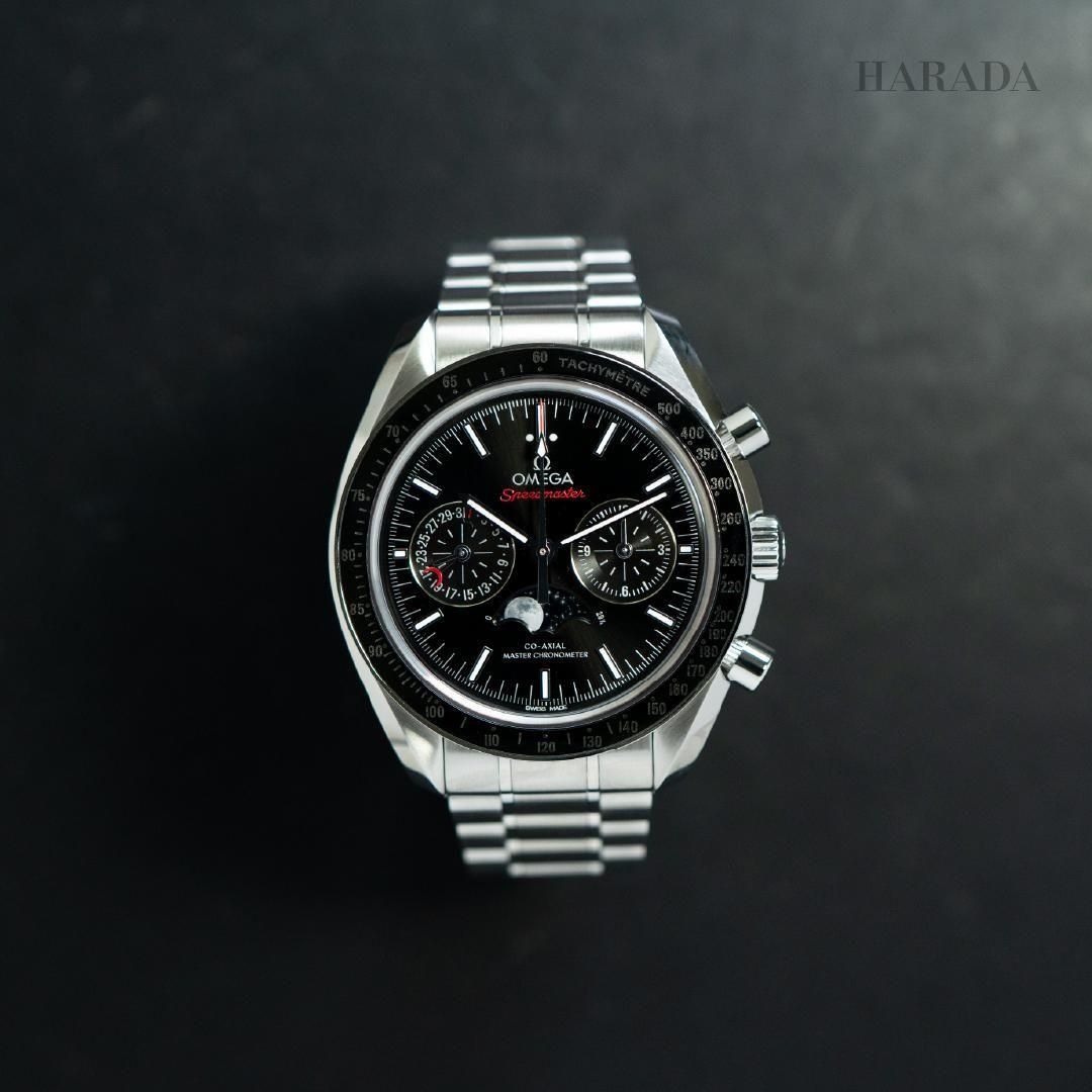 304.30.44.52.01.001 オメガ スピードマスター ムーンフェイズ - 高級