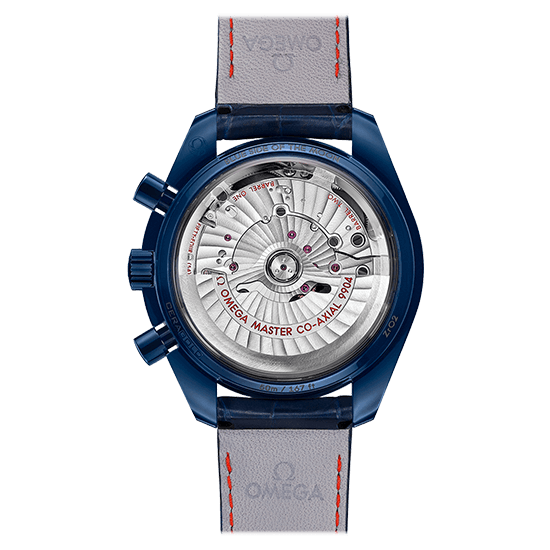 304.93.44.52.03.002 OMEGA オメガ スピードマスター ムーンフェイズ ブルーサイド オブ ザ ムーン 44.25MM
