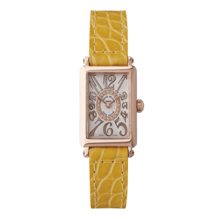 FRANCK MULLER フランク ミュラー ロングアイランド プティ レリーフ 802QZRELCD1R 5N イエロー