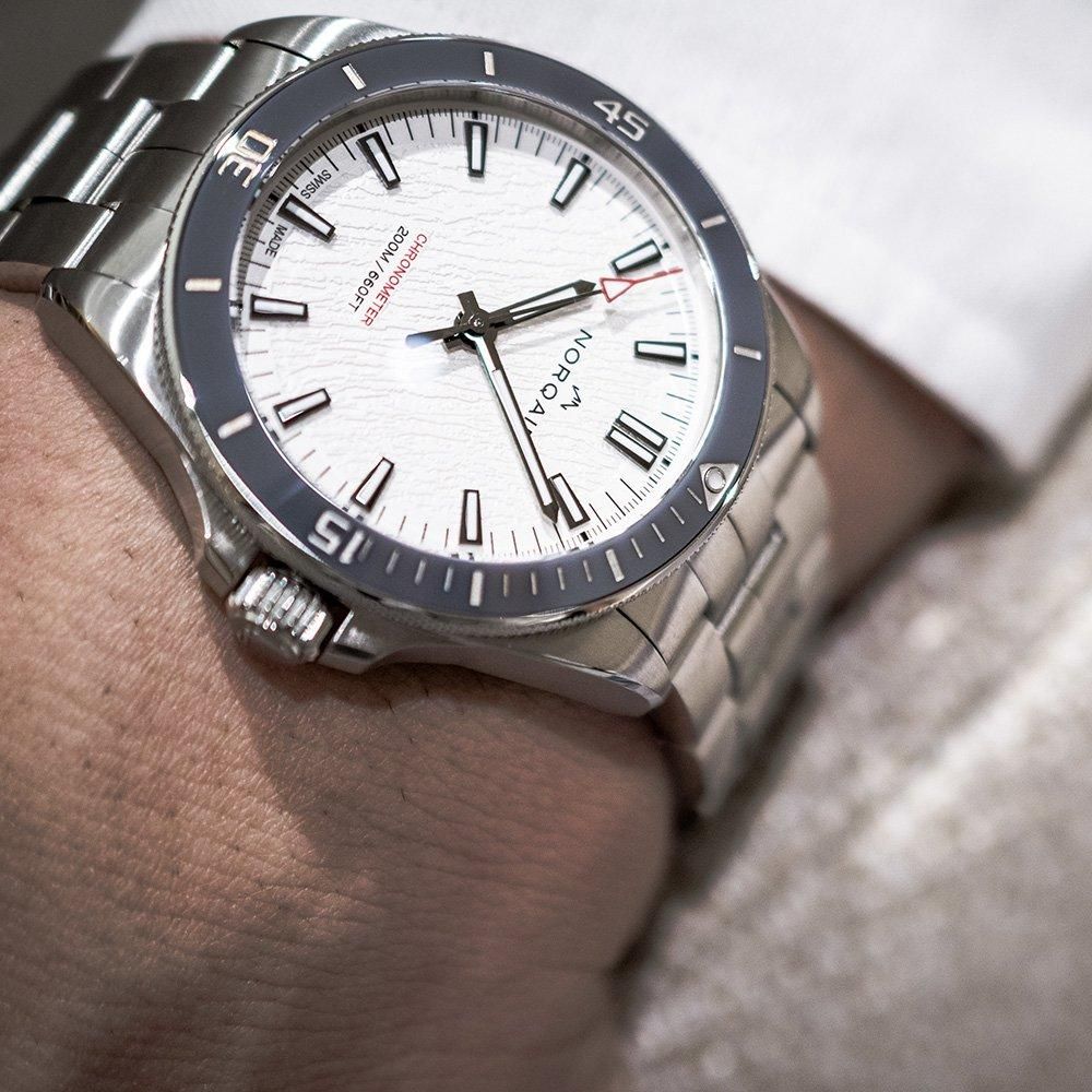 N1001.21S07.W01 NORQAIN ノルケイン アドベンチャー ネベレスト グレーシャー 40mm