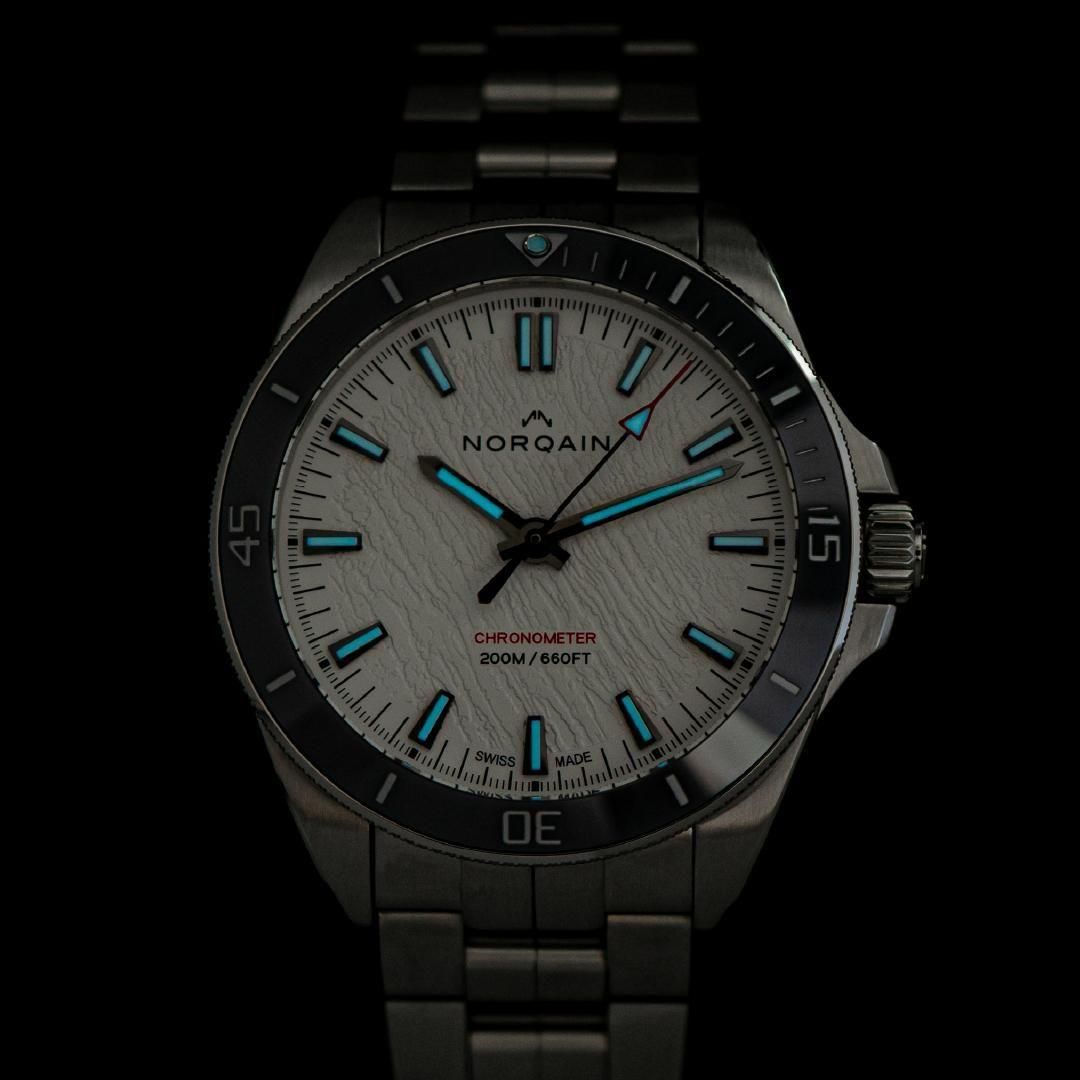 N1001.21S07.W01 NORQAIN ノルケイン アドベンチャー ネベレスト グレーシャー 40mm