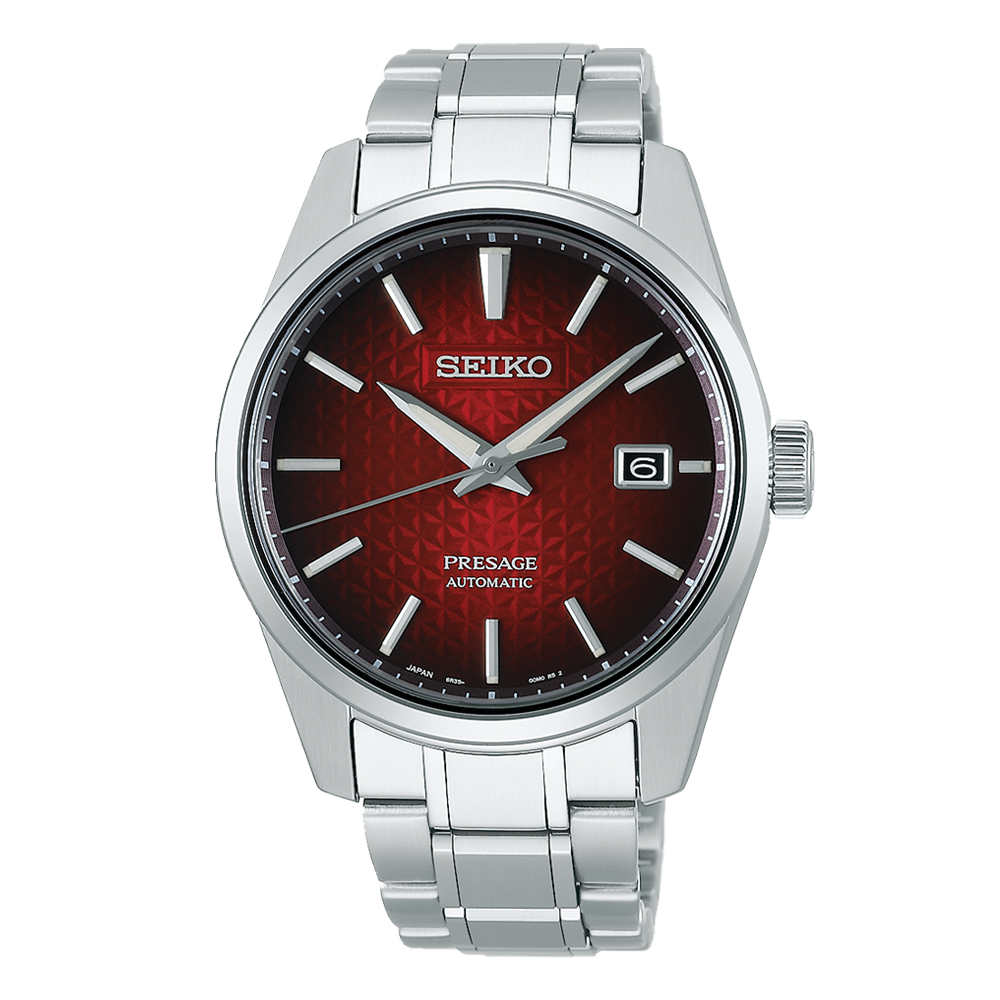 SEIKO セイコー プレサージュ 自動巻き 腕時計 SARX077 ネイビー - 時計