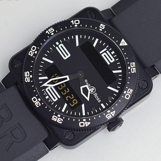 時計Bell & Ross ベル&ロス タイプアヴィエーション BR03-92AVIACFB-R