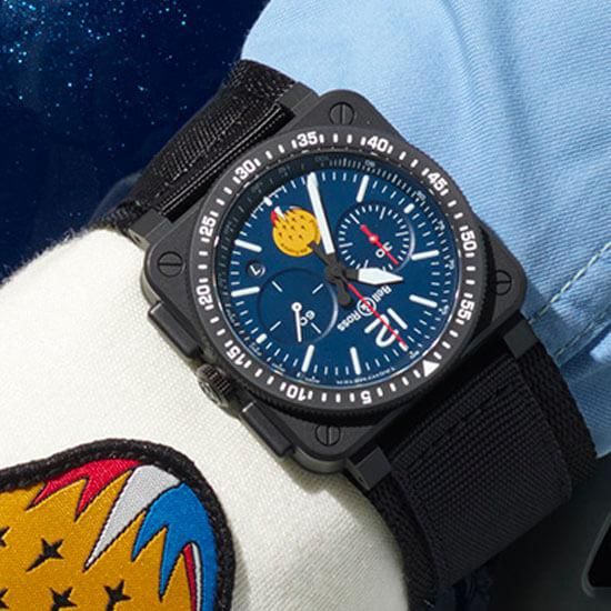  【世界限定500本】BR0394-PAF1-CE/SRB Bell & Ross ベル&ロス BR03-94 パトルイユ・ド・フランス