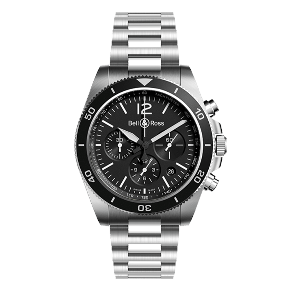 BRV394-BL-ST/SST ブラックスティール Bell & Ross ベル&ロス ヴィンテージ BRV3-94