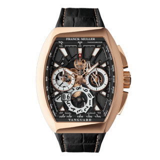 FRANCK MULLER フランクミュラー ヴァンガード グランデイト V45CCGDSQT 5NNR ブラック