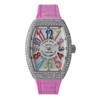 FRANCK MULLER フランクミュラー ヴァンガード レディ カラードリーム ダイヤモンド V32QZDCOLDRM ACRS ピンク