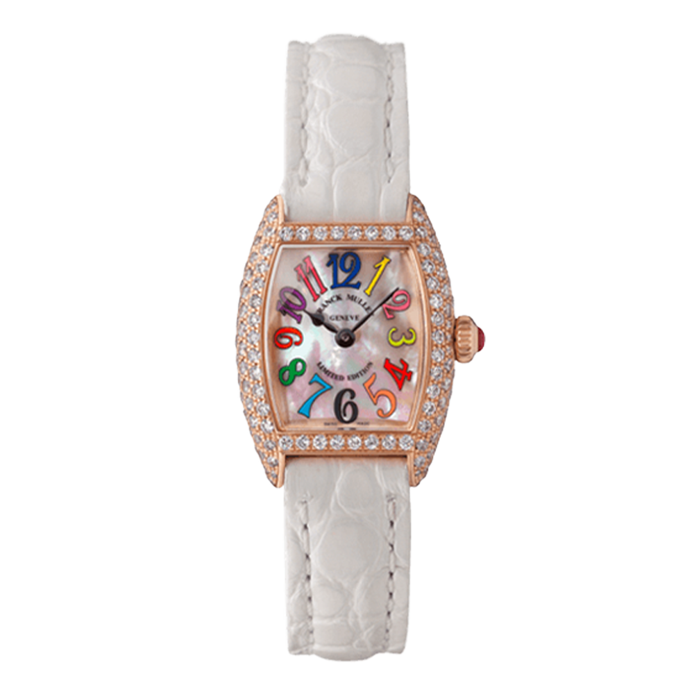 FRANCK MULLER フランクミュラー プティ マザー オブ パール カラードリーム ダイヤモンド 2502QZCOLDRMMOPD 5N ホワイト