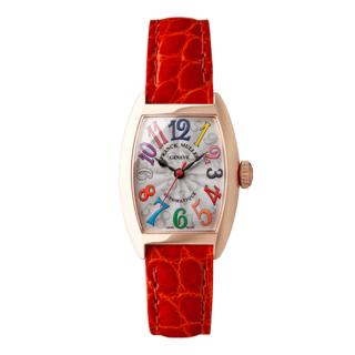 FRANCK MULLER フランクミュラー トノウ カーベックス カラードリーム レディース オートマティック 1750SCATFOCOLDRM 5N レッド
