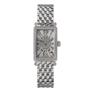 FRANCK MULLER フランクミュラー ロングアイランド プティ レリーフ パスティーユ ダイヤモンド 802QZRELD1RCD1P OAC ホワイト
