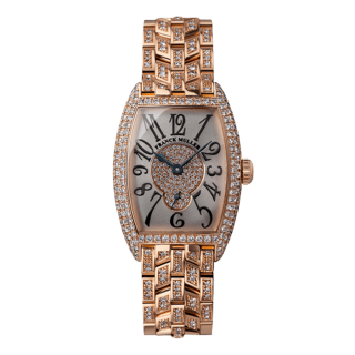 FRANCK MULLER フランクミュラー トノウ カーベックス ダブルパスティーユ ダイヤモンド 1750S6D2P 5N ホワイト