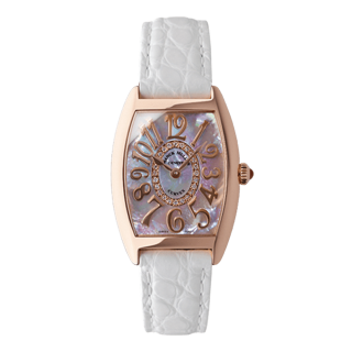 FRANCK MULLER フランクミュラー トノウ カーベックスマザーオブパール 1752QZRELMOPCD1R ホワイト