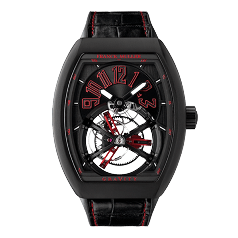 FRANCK MULLER フランク ミュラー ヴァンガード グラビティ V45TGRAVITYCS TTNRBRER ブラック