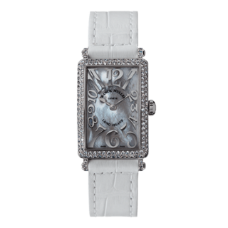 FRANCK MULLER フランクミュラー ロングアイランドマザーオブパールダイヤモンド 902QZRELMOPD ホワイト