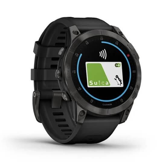 010-02582-15 GARMIN ガーミン エピックス カーボングレー DLC ティ/ ブラック