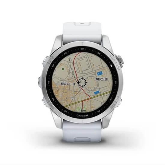 010-02539-07 GARMIN ガーミン フェニックス 7S シルバー / ホワイトストーン