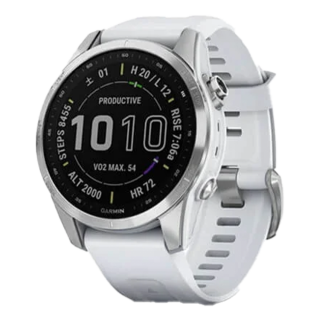 010-02539-07 GARMIN ガーミン フェニックス 7S シルバー / ホワイトストーン