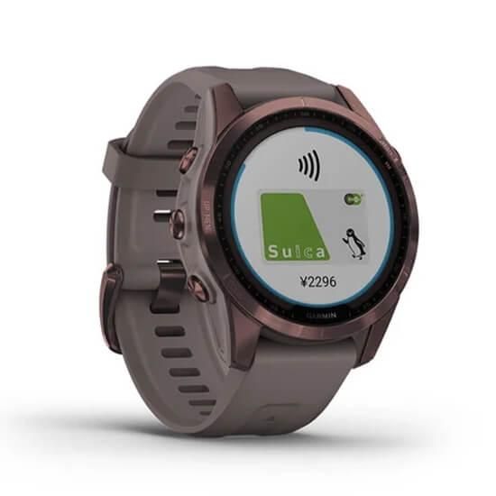 010-02539-52 GARMIN ガーミン フェニックス7S サファイア デュアル パワー ティ ダークブロンズ シェイルグレー