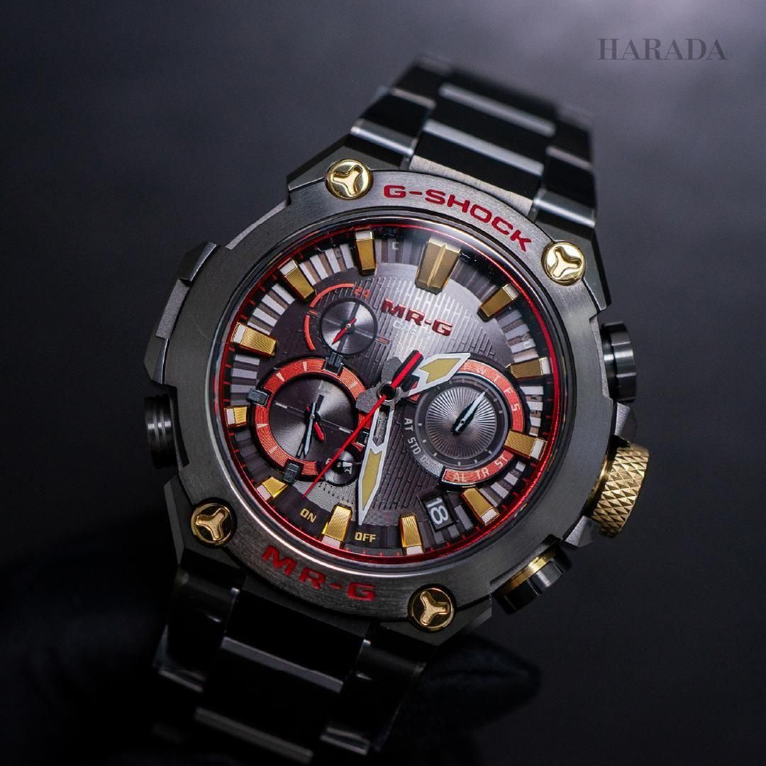 美品 G-SHOCK MRG-B2000B-1A4JR 赤備え MRG-B2000B-1A4JR MR-G MRG-B2000シリーズ「赤備え」｜ジー