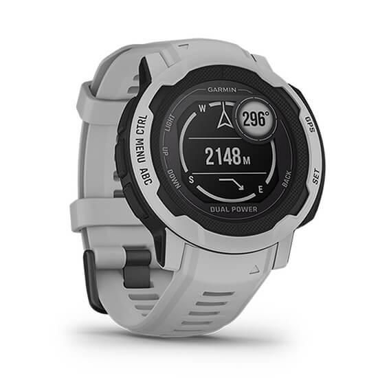 010-02627-41 GARMIN ガーミン インスティンクト2 デュアル パワー ミスト グレー