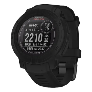010-02627-43 GARMIN ガーミン インスティンクト2 デュアル パワー タクティカル エディション ブラック