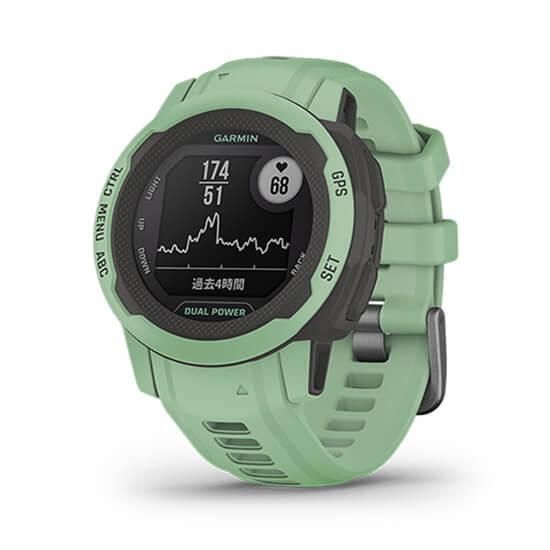 010-02564-42 GARMIN ガーミン インスティンクト 2S デュアル パワー ネオ トゥロピック