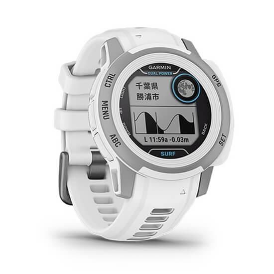 010-02564-43 GARMIN ガーミン インスティンクト 2S デュアル パワー サーフ エディション エリセイラ