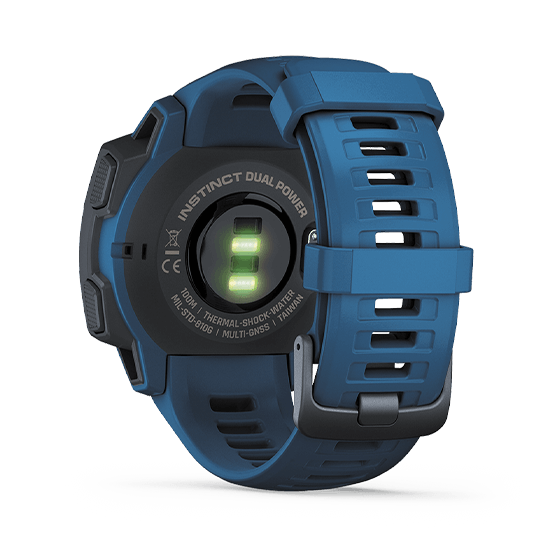 010-02293-35 GARMIN ガーミン インスティンクト デュアル パワー タイダル ブルー