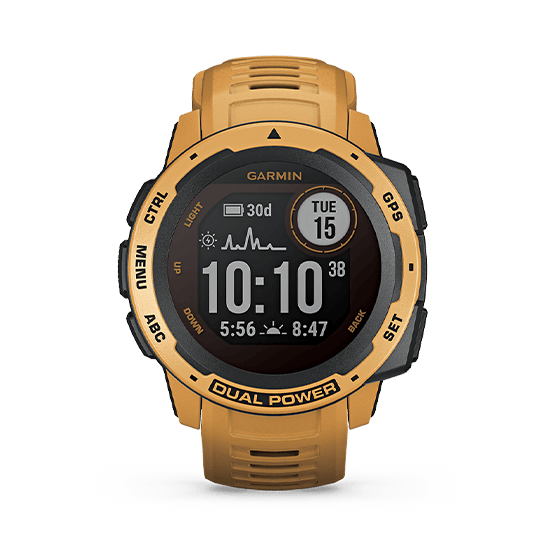 010-02293-65 GARMIN ガーミン インスティンクト デュアル パワー サンバースト